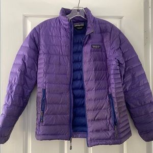 Patagonia down sweater jacket, women’s small